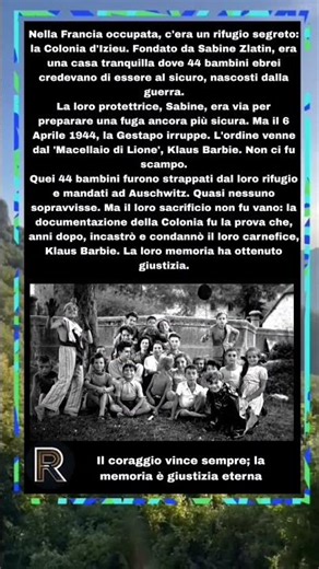 I 44 Bambini Contro il Macellaio di Lione: Storia di Coraggio Nascosto