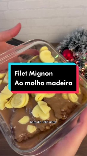 Receita de Filé Mignon com Molho Madeira para o Natal