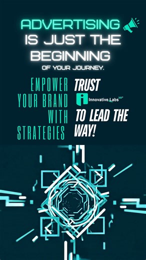 Advertising is just the beginning for your business; real growth starts with the right strategy. At Innovative Labs, we’re your all-in-one partner to scale smarter, grow faster, and build a brand that stands out. 🚀 Let’s take your digital presence to the next level. #DigitalGrowth #InnovativeLabs #MarketingAgency #BusinessGrowth #PerformanceMarketing #DigitalStrategy #BrandBuilding #GrowWithUs #AdsThatWork #EntrepreneurLife | Innovative Labs