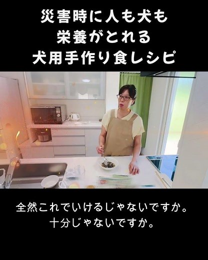 災害時の犬用手作り食を試食してみた！塩分も計算済みで人も美味しい？ #shorts #犬の健康 #猫のいる暮らし #療法食