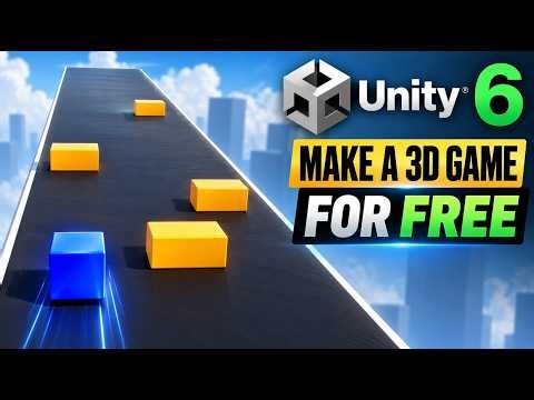 Create a 3D Endless Runner Game in Unity | 10 Minute Beginner Tutorial (With Quizzes)