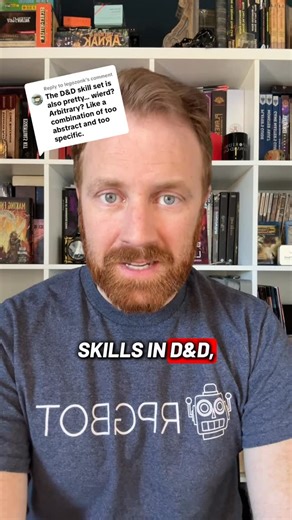 RPGBOT | DnD Builds and Rules on Instagram: "DnD 5e’s odd list of skills is the product of gradual consolidation of skills over the course of several editions. #dnd #dnd5e #2024dnd"