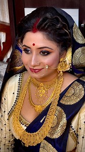 2K reactions · 14 shares | A Royal Sabeki look portraying a traditional Bengali Bride that has captured the essence of timeless elegance for ANINDITA SARKAR | Anubrati's Makeup Studio | Facebook