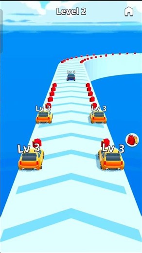 Car Run 3D level 2 😈😀😀 Android iso game play #viral #gaming #shorts #ytshorts