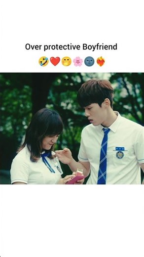 Over protective Boyfriend ❤️🤣🌸🤭❤️‍🔥 #hindilovestory