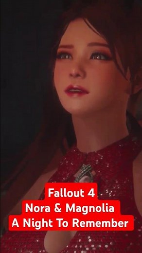Fallout 4 Nora & Magnolia: A Night to Remember! #shorts #shortsfeed #fallout4 #fallout4mods
