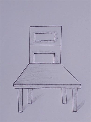 Satisfying Chair Drawing Process by UK Creator