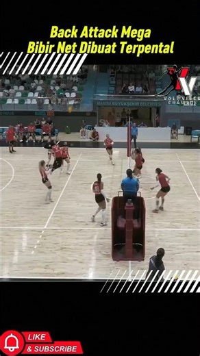 Back Attack Megatron _manisa vs altenordu #megawatihangestri #voliturki #volleyball