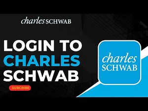 How To Log in To Charles Schwab Account !