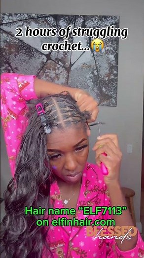 DIY Miracle Knots Install with Salon Quality Crochet Hair