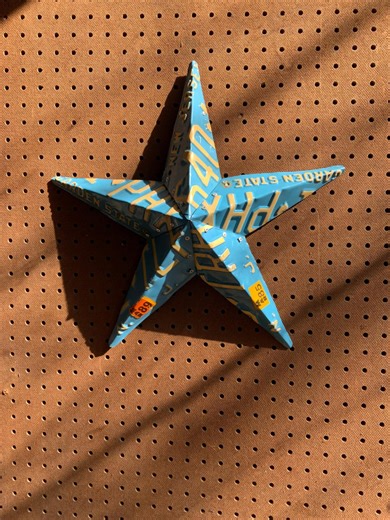Metal License Plate Star – Handmade Wall Art – New Jersey - Etsy