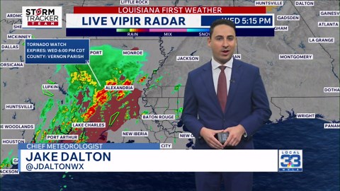 Strong storms move into Baton Rouge metro after 8PM