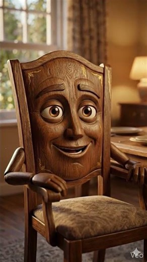 I Let AI Give My Chair a Voice… It Got Weird #ai #animation #shorts #funny#shortsvideo