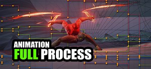 Character intro animation in Blender - Full process [$]