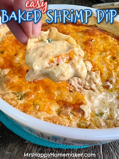Cheesy Baked Shrimp Dip So Good, It’ll Be Gone in Minutes!