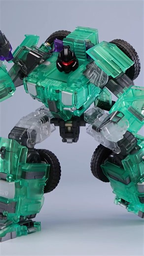 Transformers Mecha Invasion Devastator Set of 6 Transparent Version Part 4