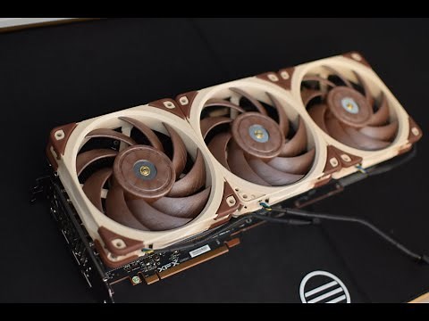 XFX 7900 XTX WITH NOCTUA 120MM FANS!