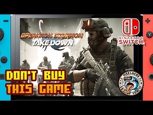 𝐃𝐎𝐍'𝐓 𝐁𝐔𝐘 𝐓𝐇𝐈𝐒 𝐆𝐀𝐌𝐄 - Operation Scorpion: Take Down - (Nintendo Switch) - Framerate & Gameplay