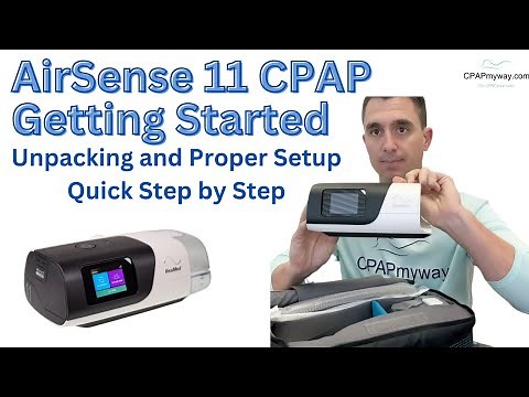 AirSense 11 CPAP - Unpacking and Setup