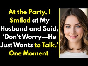 “At the Party, I Smiled at My Husband and Said, ‘Don’t Worry—He Just Wants to Talk ’ One Moment Chan