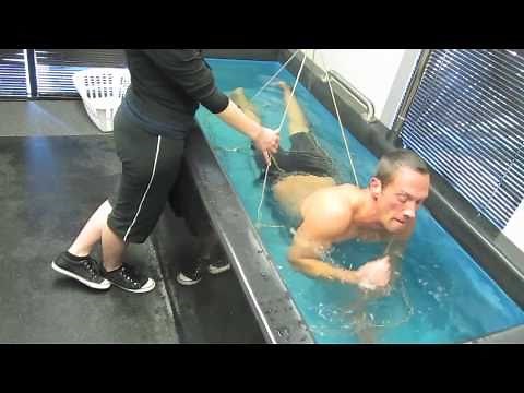 Hydrostatic weighing for body fat