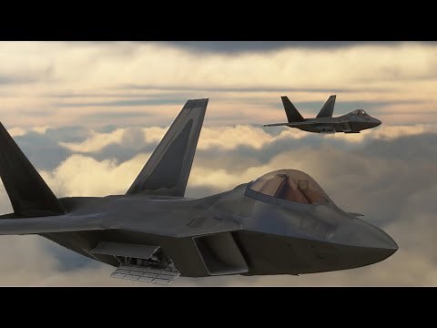 F-22 Raptor Strikes Over Iraq! | Microsoft Flight Simulator 2024 Gameplay