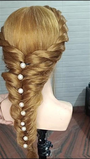 Beautiful Messy Braid Tutorial #hairstyle #hairstyles