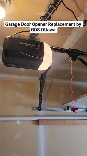 Garage Door Opener Replacement - Before/After by GDS Ottawa