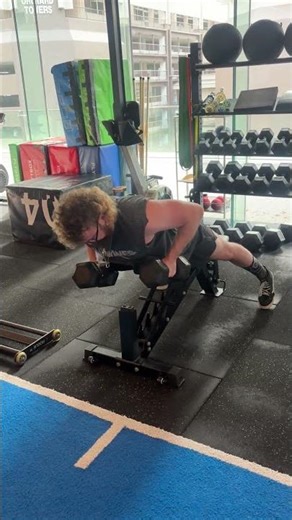 Alternating DB Chest Supported Row