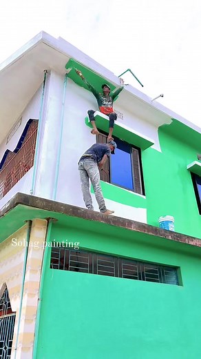 2.3M views · 7.9K reactions | Outside color paint #paint #color | Sohag Alom Painter | Facebook