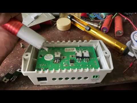 How to repair a Solar Charge Controller (Step-by-Step Guide)!!