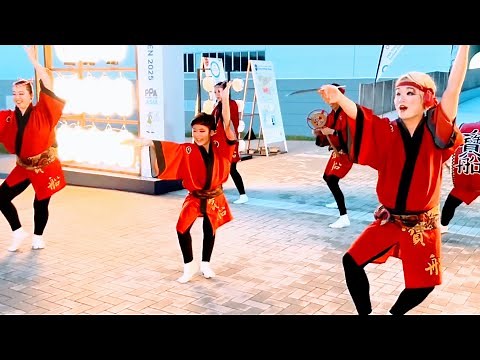 世界で活躍する阿波おどりのプロ集団『寶船 TAKARABUNE』PPA TOUR ASIA, Sansan FUKUOKA OPEN 2025