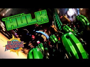 Oct 2020 The Incredible Hulk Coaster at Sunset On Ride HD POV Islands of Adventure Universal Orlando