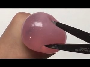 Satisfying Slime Stress Ball Cutting #64