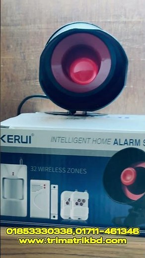 Kerui Intelligent Home Alarm System: Features, Setup & Demo!