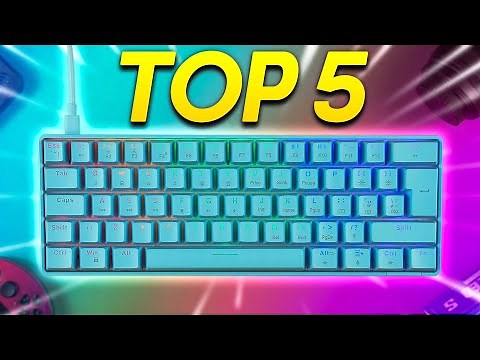 Top 5 GAMING Keyboards Under $40 - 2022