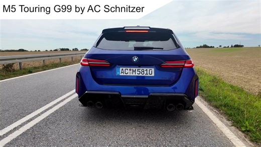 1.4K views | Sonorous. Sporty. Voluminous. That's the sound of the new AC Schnitzer twin exhaust system made of stainless steel with four brand new carbon tailpipes in a right/left combination, each with a diameter of 110 mm – for the M5 models (G90, G99). https://www.ac-schnitzer.de/en/bmw/m/m5/m5-g90g99/ #evenmoredrivingpleasure | AC Schnitzer | Facebook