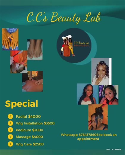 C.C's beauty lab support