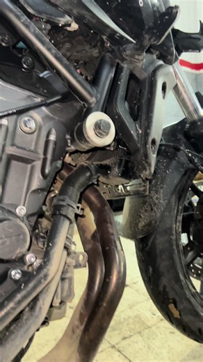 Yamaha mt07 sc project exhaust #yamaha #mt07 ##mt09 #inox #akrapovic