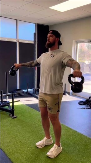 Kettlebell Lateral Raises