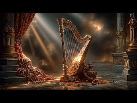 Angelic Harp Melodies ~ Relaxing Healing Sounds for Sleep & Serenity