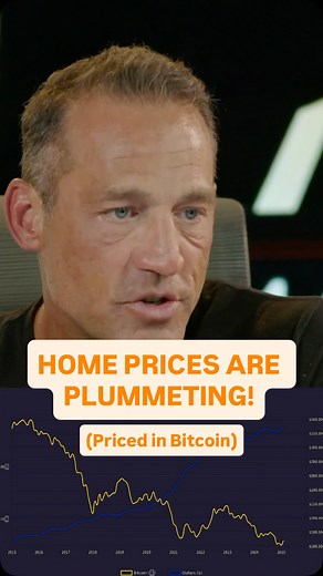 5K views · 18 reactions | Many young adults can’t afford to buy homes or marry, but home prices (and prices of pretty much everything else) are plummeting if you change your denominator to Bitcoin. And this trend seems highly likely to continue. Worth considering seriously if you’re a young person trying to build a better future. | Mark Moss | Facebook