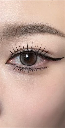 Beginner False Eyelashes Tutorial | Natural Eyeliner Trick That Changes Everything.#shorts #bollywoo