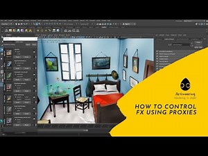 MNPRX Tutorial: How to Control Effects Using Maya Proxies