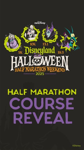 111K views · 823 reactions | The Disneyland Halloween Half Marathon course has dropped! Time to map out your race-day game plan... and maybe your costume too. ‍♀️✨ | runDisney | Facebook