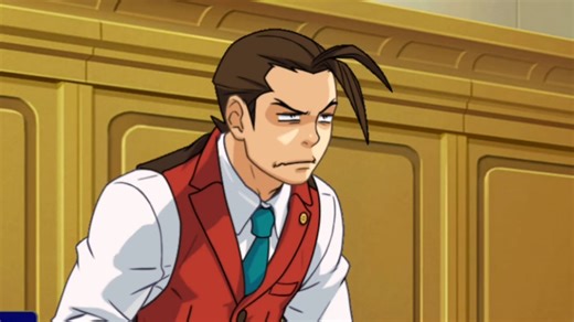 一个点进去就能浪费你二十多秒的逆转裁判神秘视频