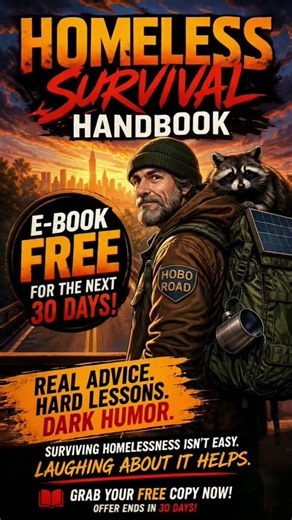 Get my Homeless SURVIVAL Handbook Free on Google Play ( No Stringa Attached) #homeless