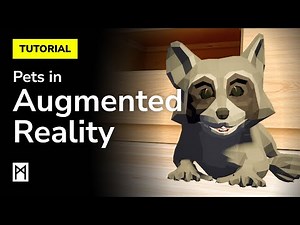 Create an AR pet that responds to your hand