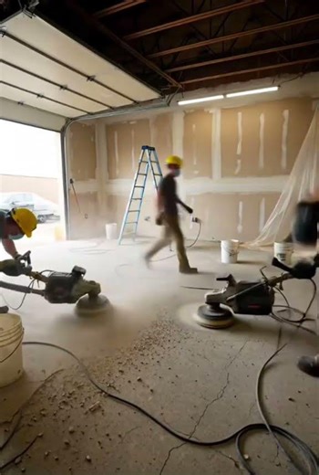 Satisfying Epoxy Floor Transformation | Dirty Garage Floor to Perfect Shine