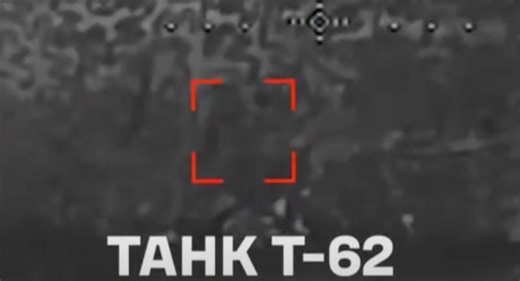 ​Outdated but Not Safe: russian T-62 Tank Was Wrecked by Ukrainian Drones (Video) | Defense Express